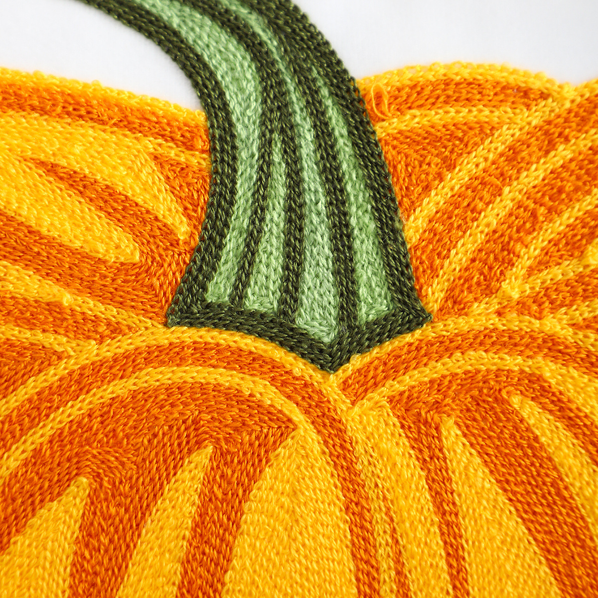 Velvet Pumpkin Throw Pillow Cover with Pumpkin Embroidery - Image 3