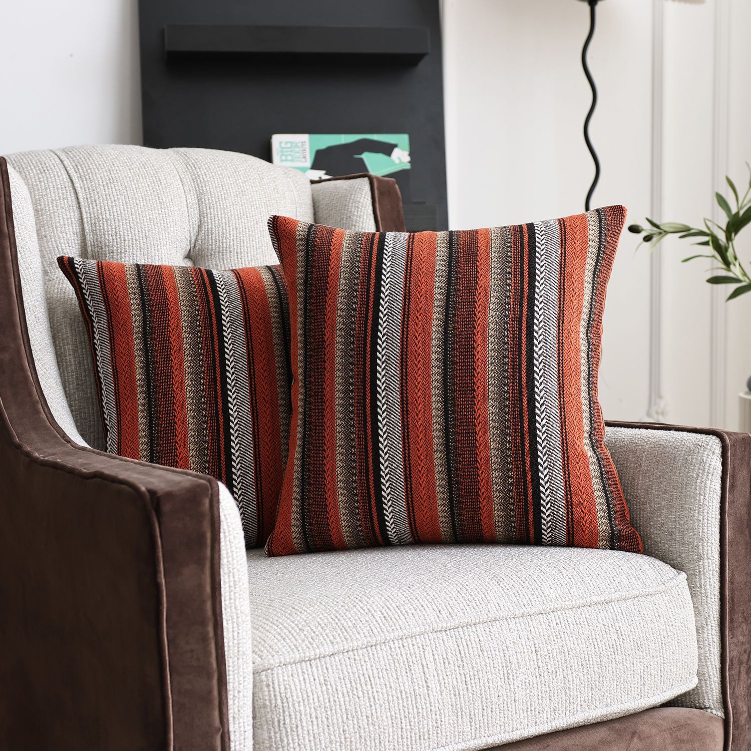 Bohemian Striped Woven Pillow Cover - Stylish Home Decor