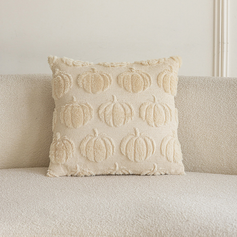 Cozy Autumn Pumpkin Plush Pillowcase - Warm Seasonal Decor - Image 6