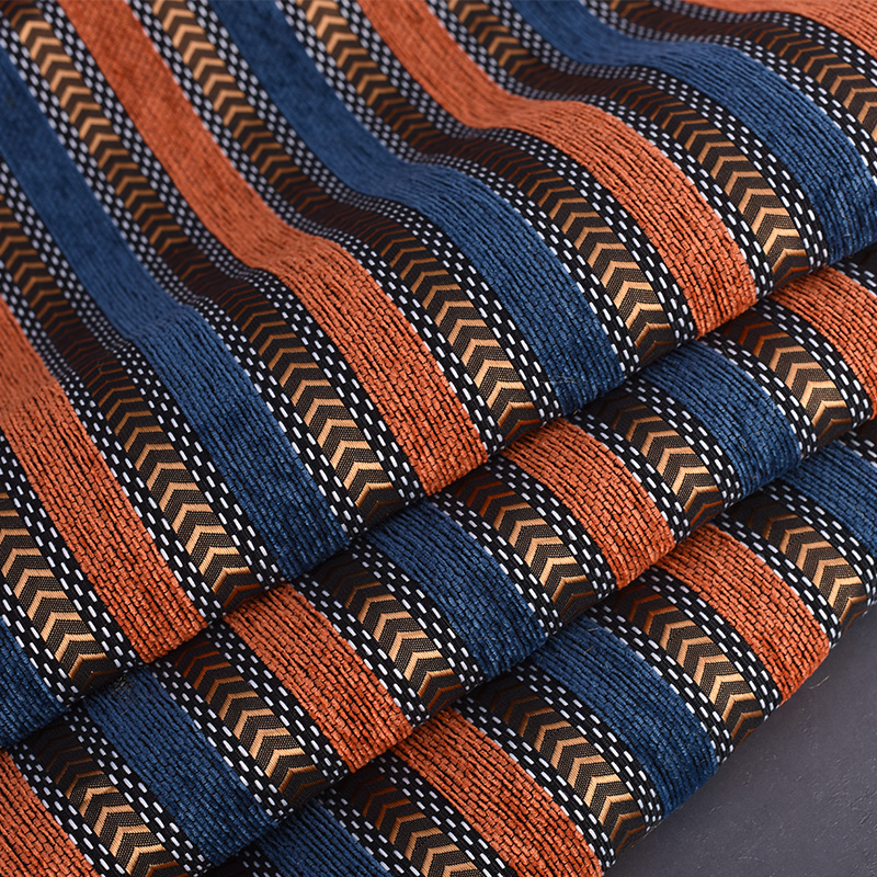 Orange, Blue & Black