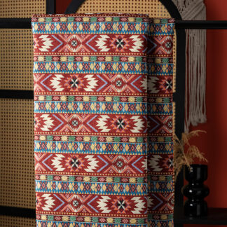 148x100cm Geometric Jacquard Fabric - Stylish DIY Home Decor