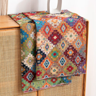 Bohemian Style Jacquard Fabric - Versatile DIY Craft Material