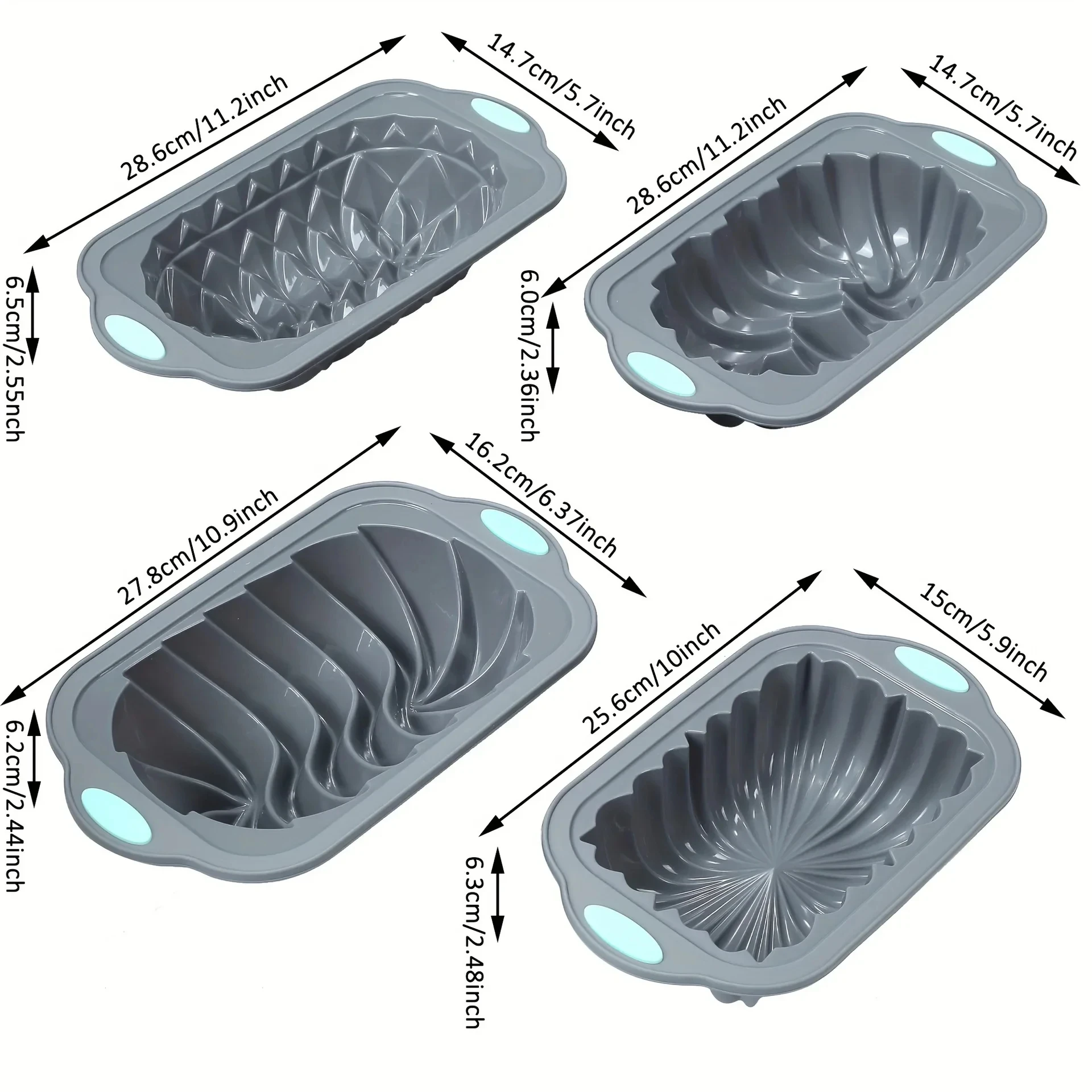 Silicone Lotus Spiral & Braided Cake Moulds – Premium Non-Stick Bakeware - Image 5
