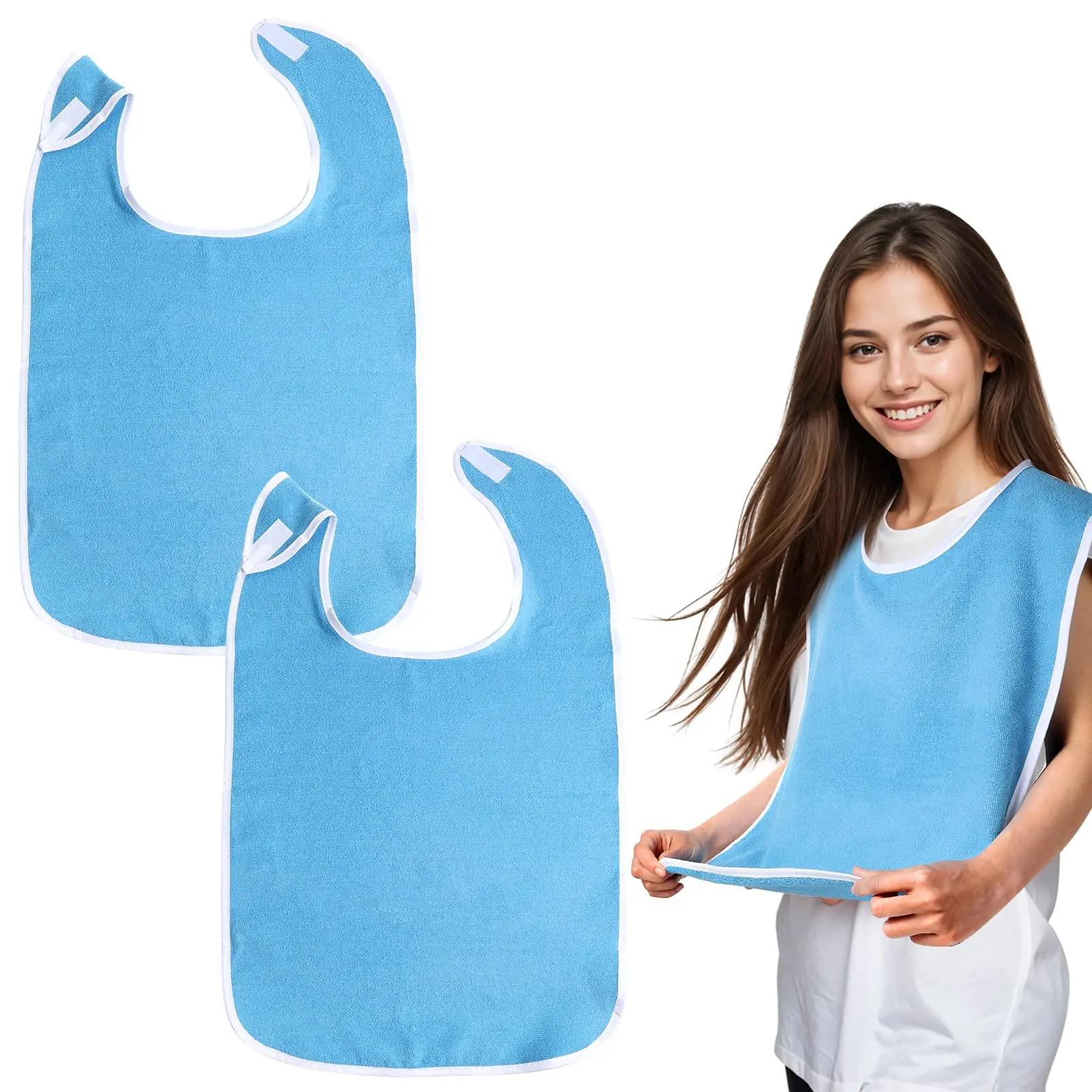 Adjustable Machine Washable Adult Bibs