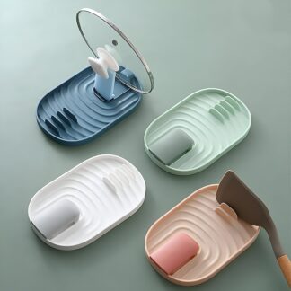 Multi-Functional Kitchen Spoon Rest & Utensil Organizer Rack