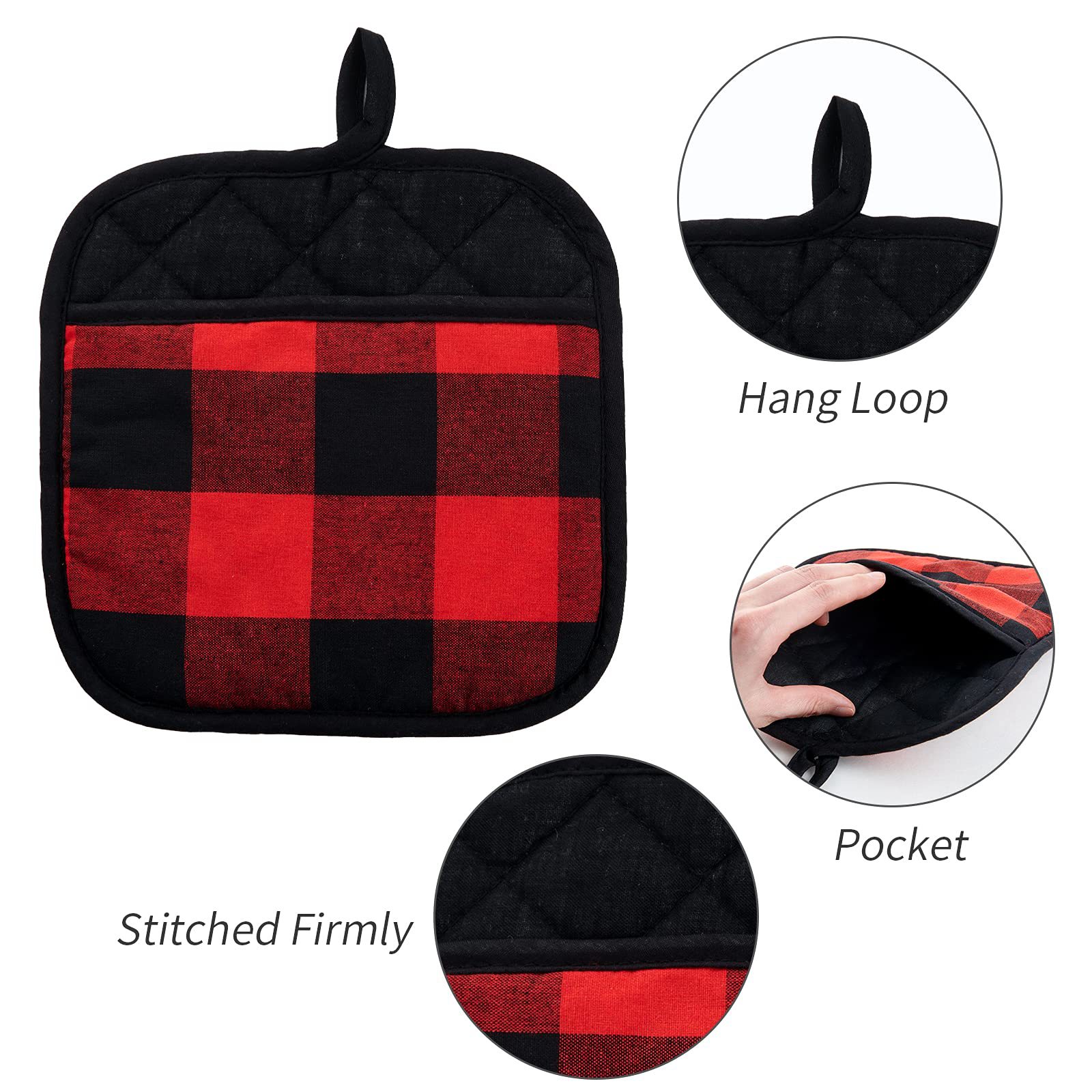 Double-Sided Plaid Insulation Mat - Image 4