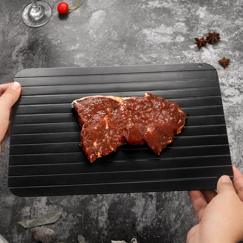 Rapid Defrosting Tray – Fast Thawing Plate for Meat & Frozen Foods - Image 2