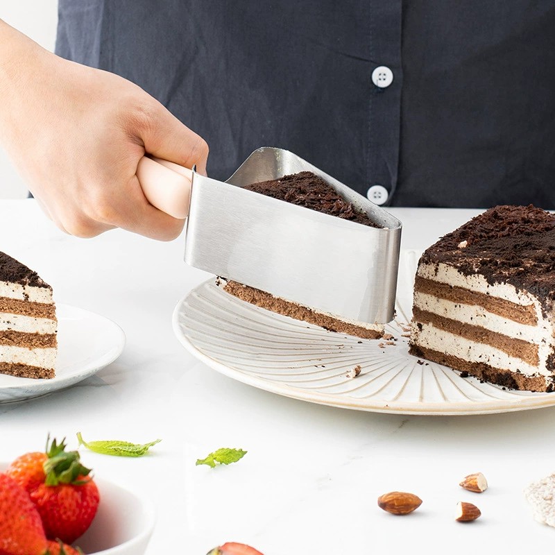 Stainless Steel Cake Slicer & Serving Knife – Perfect for Parties & Weddings - Image 5