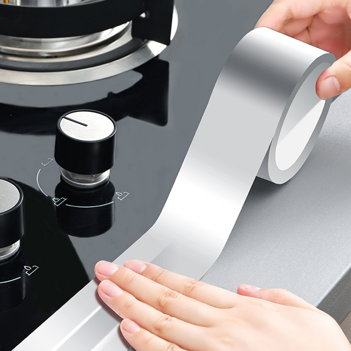 Waterproof Anti-Mold Aluminum Foil Tape for Kitchen & Bathroom