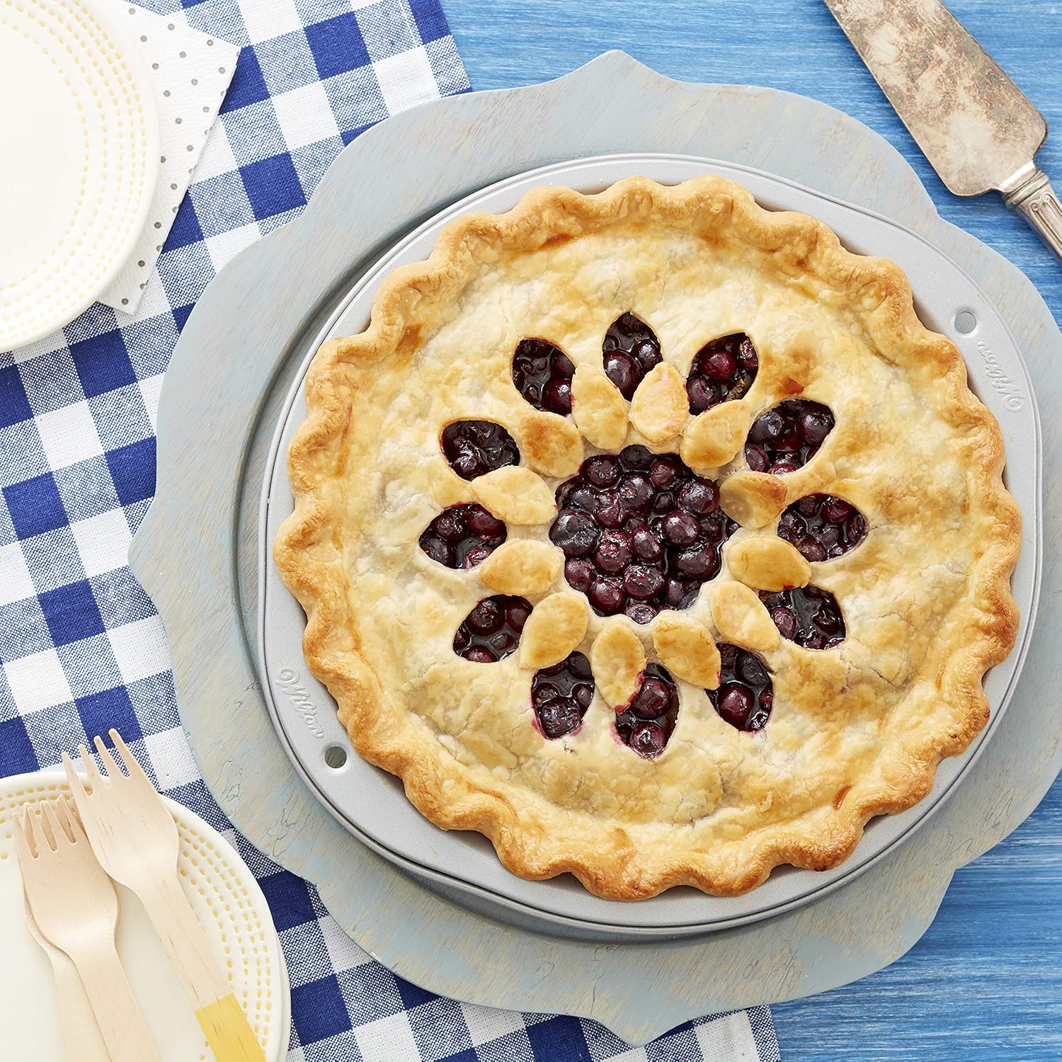Stainless Steel Giant Floral Pie & Cookie Cutter for Baking & Crafts - Image 3