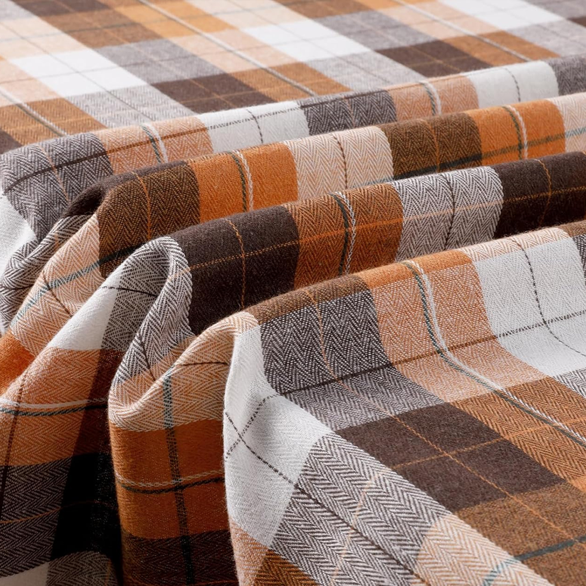 Autumn Plaid Tablecloth for Fall & Thanksgiving Décor - Image 5