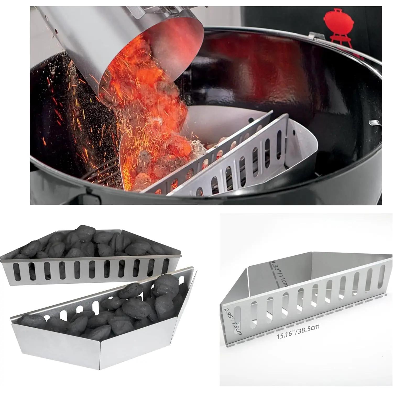 Heat-Resistant Wood Chips & Briquette Holder for BBQ - Image 6