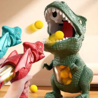 Dinosaur Blaster T-Rex Soft Bullet Shooting Toy – Fun Parent-Child Game