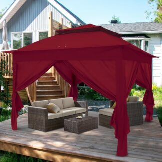 11x11 Pop-Up Gazebo Tent with Sidewalls - Perfect Outdoor Shelter