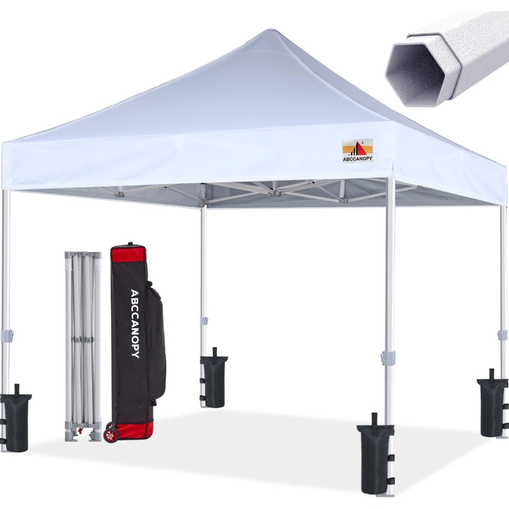 Premium 10x10 Pop-Up Canopy Tent - Strong, Waterproof & UV Protection