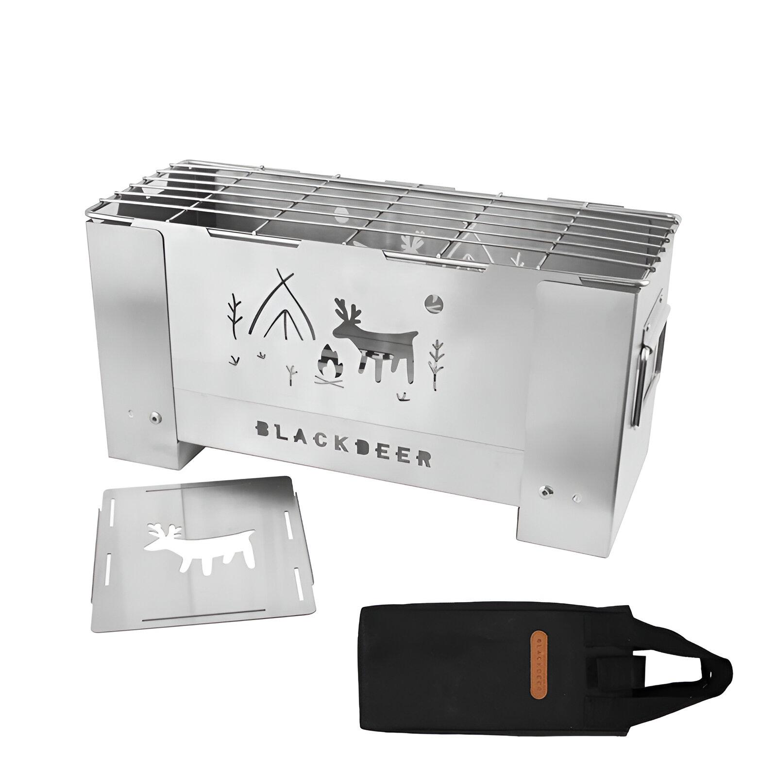Portable Folding Wood Stove for Outdoor Cooking & Camping - Image 3