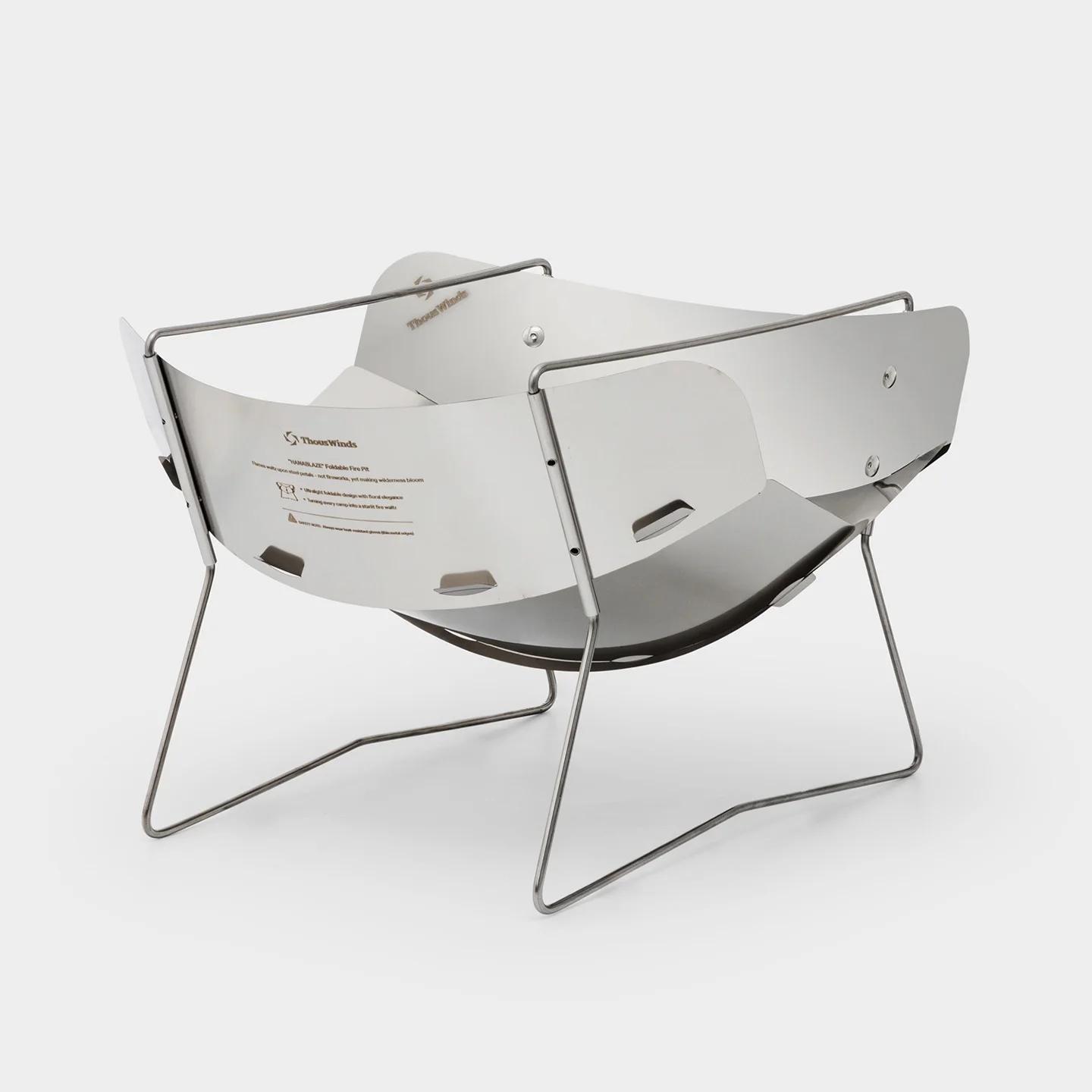 Ultralight Foldable Wood Stove Fire Pit for Camping & Trekking - Image 4