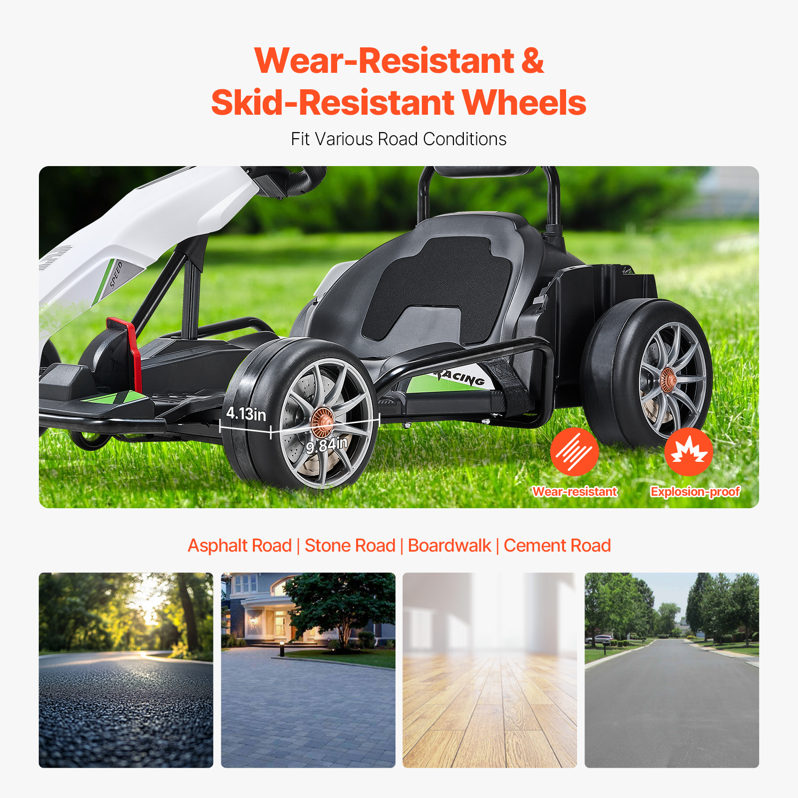 24V Electric Pedal Go Kart - Fun Outdoor Toy for Kids - Image 6