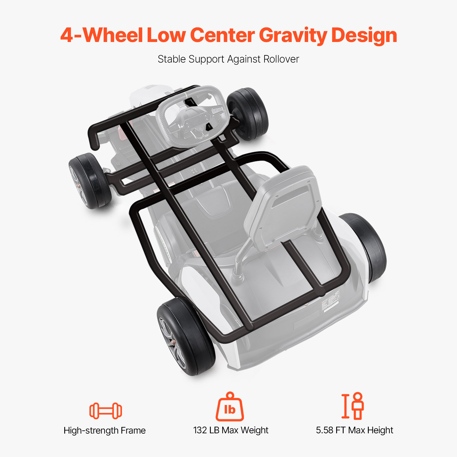 24V Electric Pedal Go Kart - Fun Outdoor Toy for Kids - Image 3