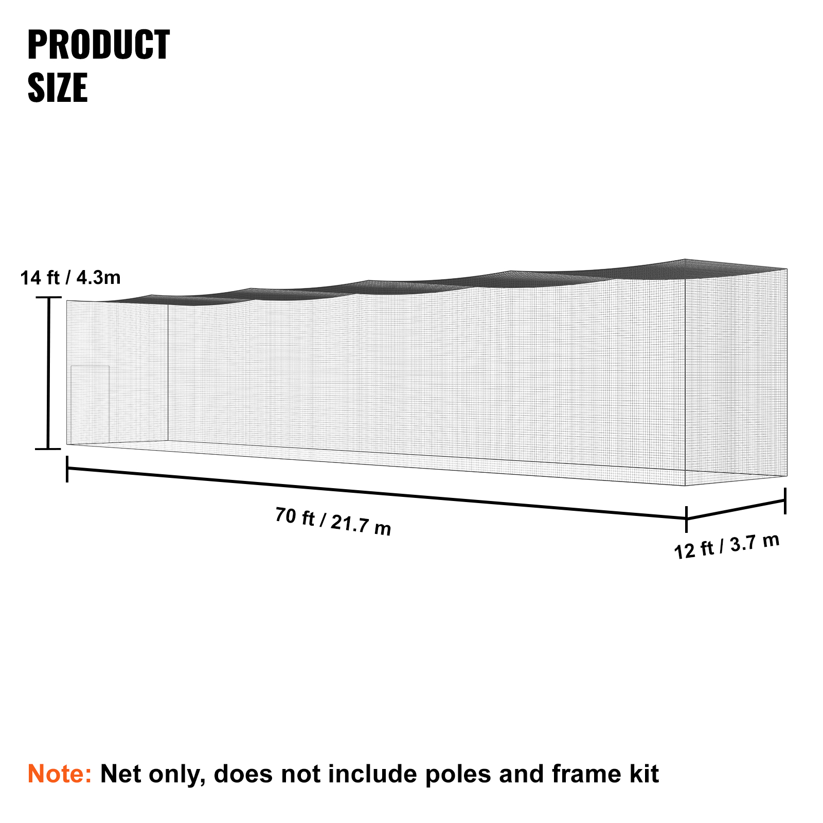 70 ft