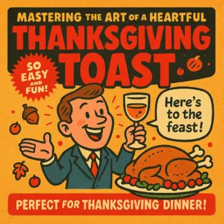 Mastering the Art of a Heartful Thanksgiving Toast | Digital Guide on What to Say in a Thanksgiving Toast, Craft Meaningful Words & Deliver with Confidence