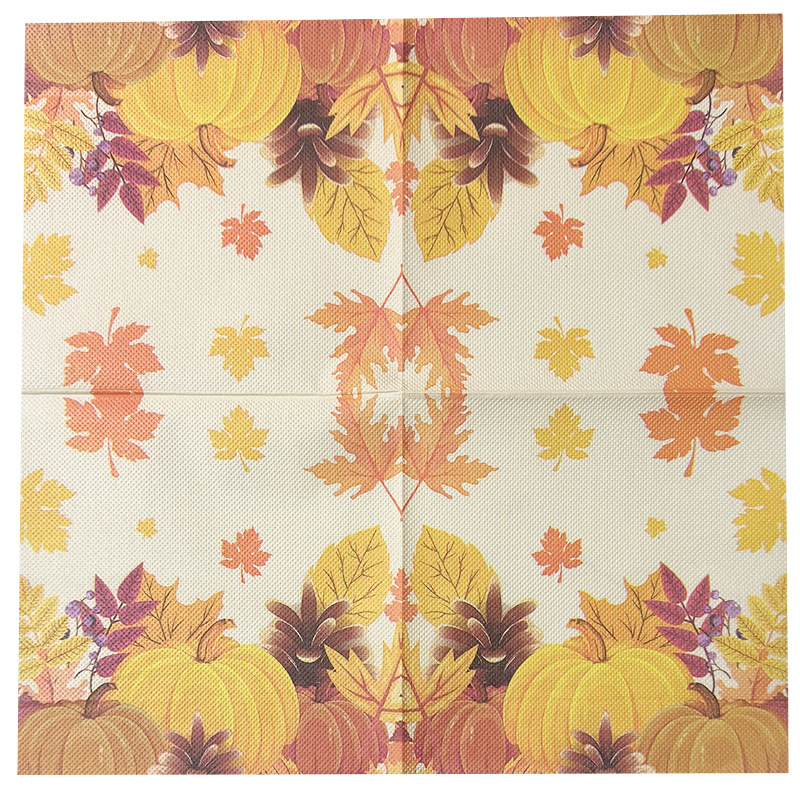 20Pcs Thanksgiving Disposable Paper Placemat - Autumn Party Decor - Image 3