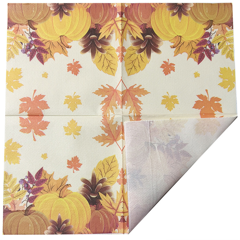 20Pcs Thanksgiving Disposable Paper Placemat - Autumn Party Decor - Image 4