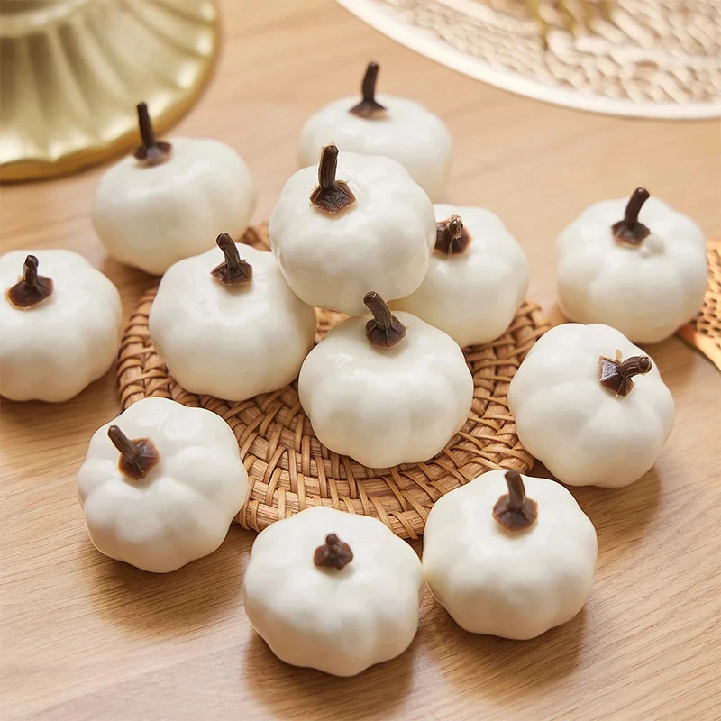 Artificial Foam Pumpkin Decorations – Fall Table Centerpieces - Image 5