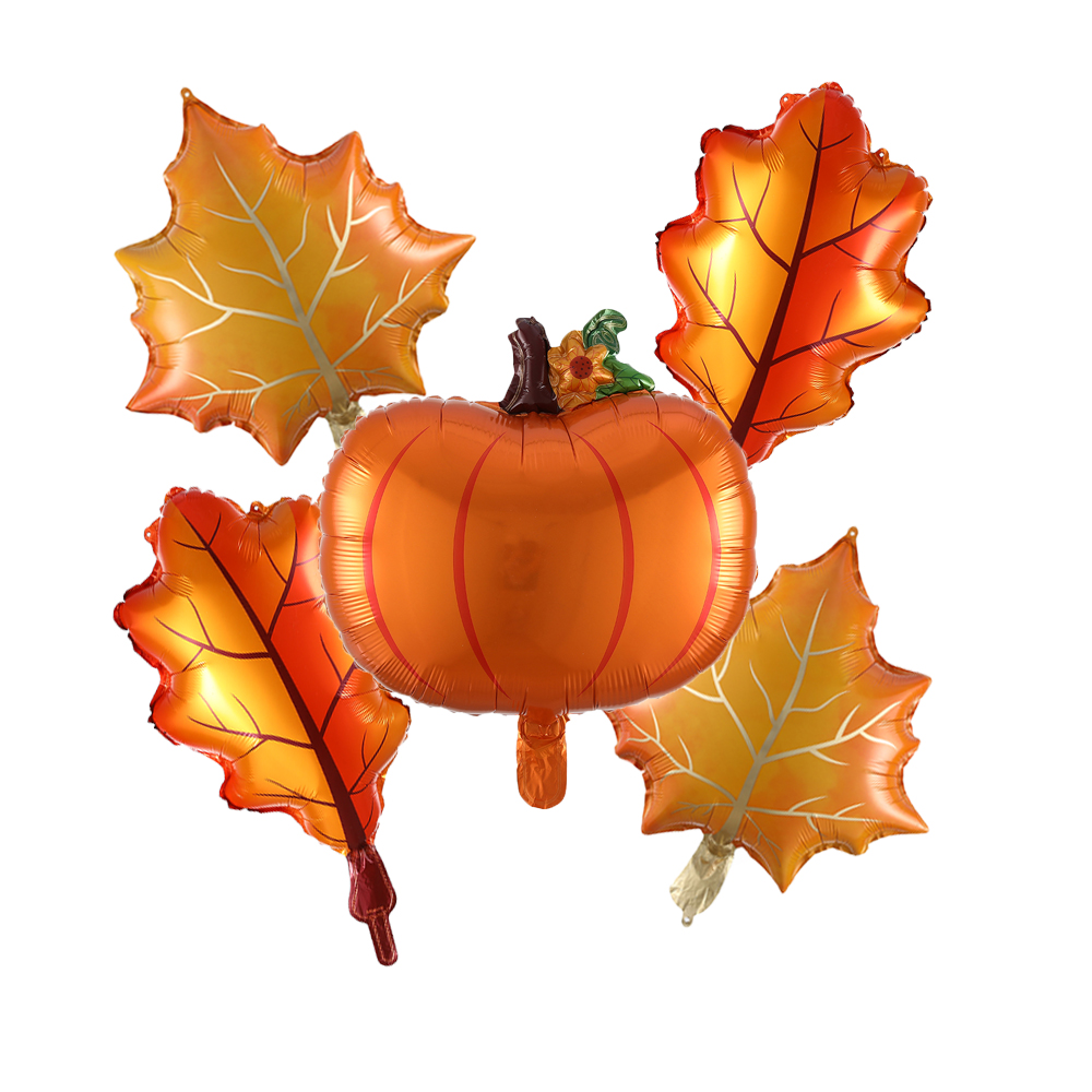 Pumpkin & Leaves