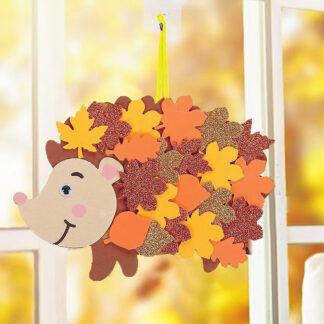 DIY Felt Hedgehog Pendant Kit - Adorable Birthday Party Decorations