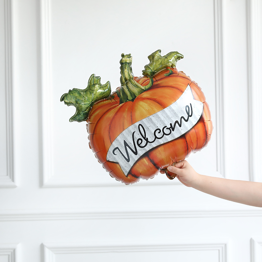 Thanksgiving Standing Pumpkin Balloon - Festive Fall Decor - Image 3