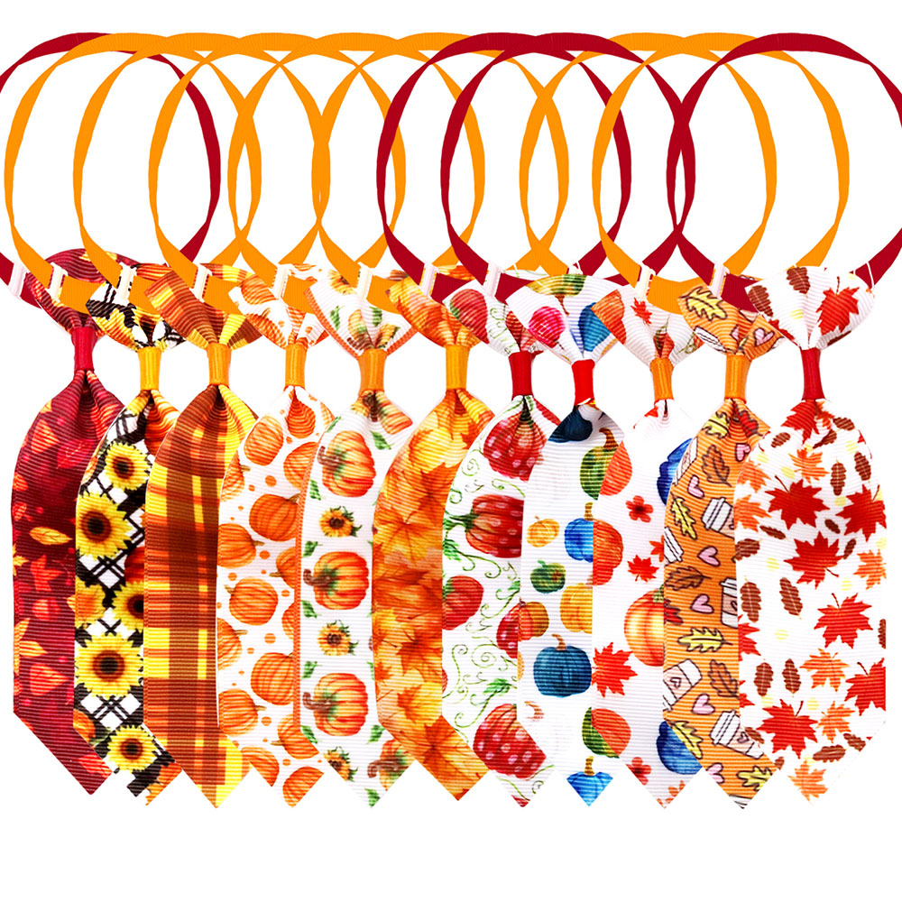 Dog Neckties & Bowties Set – 50/100PCS Small Pet Grooming Accessories