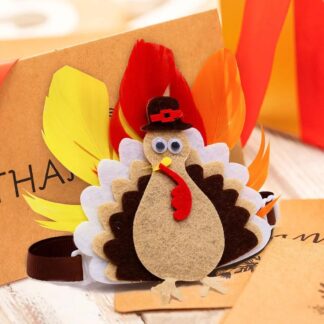 Thanksgiving Dog Bowtie Turkey Fall Small Dog Cat Fashion Pet Accessories - 20/50pcs
