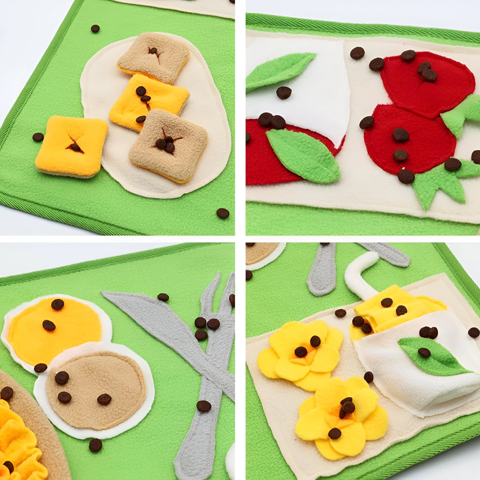 Interactive Dog Puzzle Mat – Indoor Snuffle Toy & Training Game - Image 3
