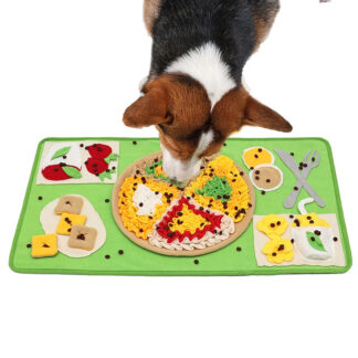 Interactive Dog Puzzle Mat – Indoor Snuffle Toy & Training Game
