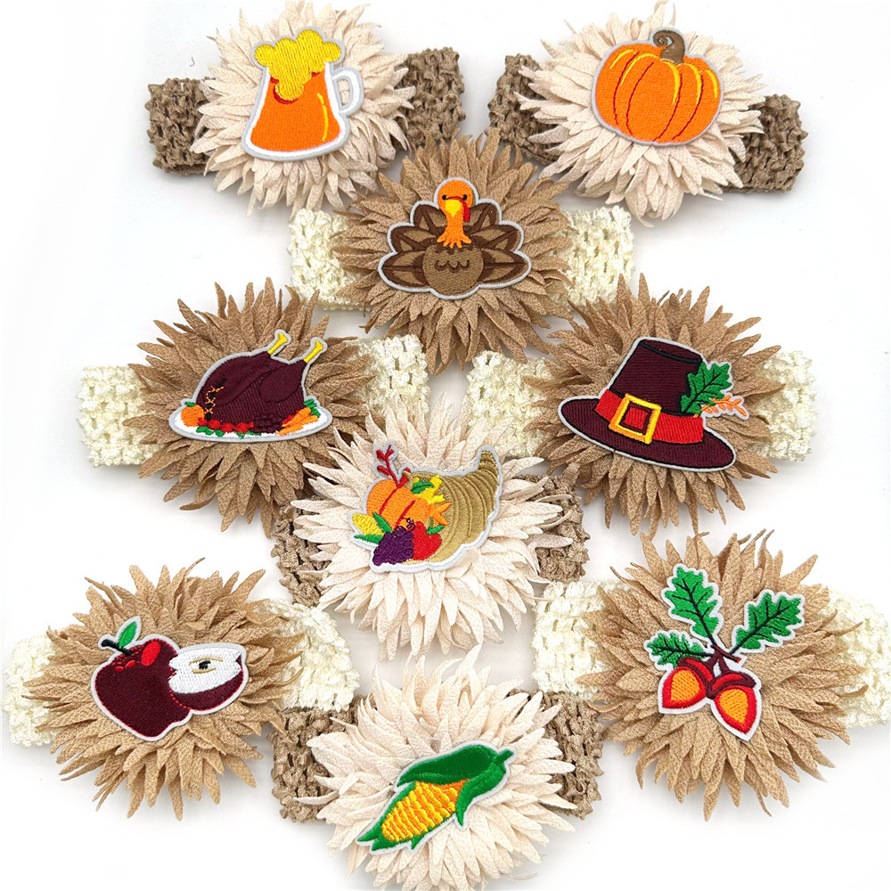 Thanksgiving Dog Bow Tie Set – 30pcs Cute Fall Pet Accessories - Image 2