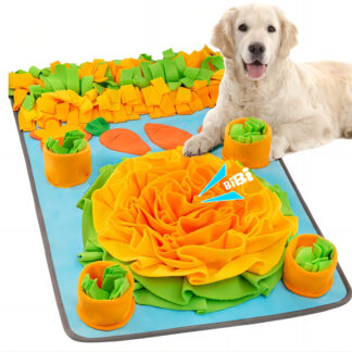 Interactive Dog Foraging Mat - Sniff & Treat Activity Toy for Dogs