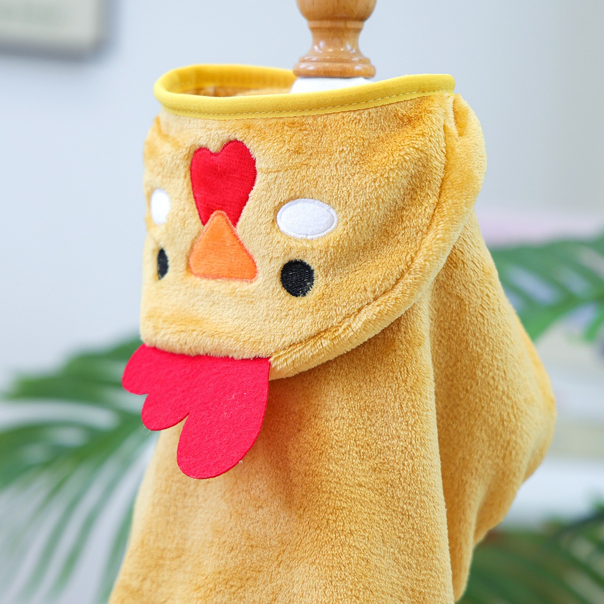 Cartoon Chicken Clothes for Dogs - Cozy Multi-Functional Pet Cloak - Image 6