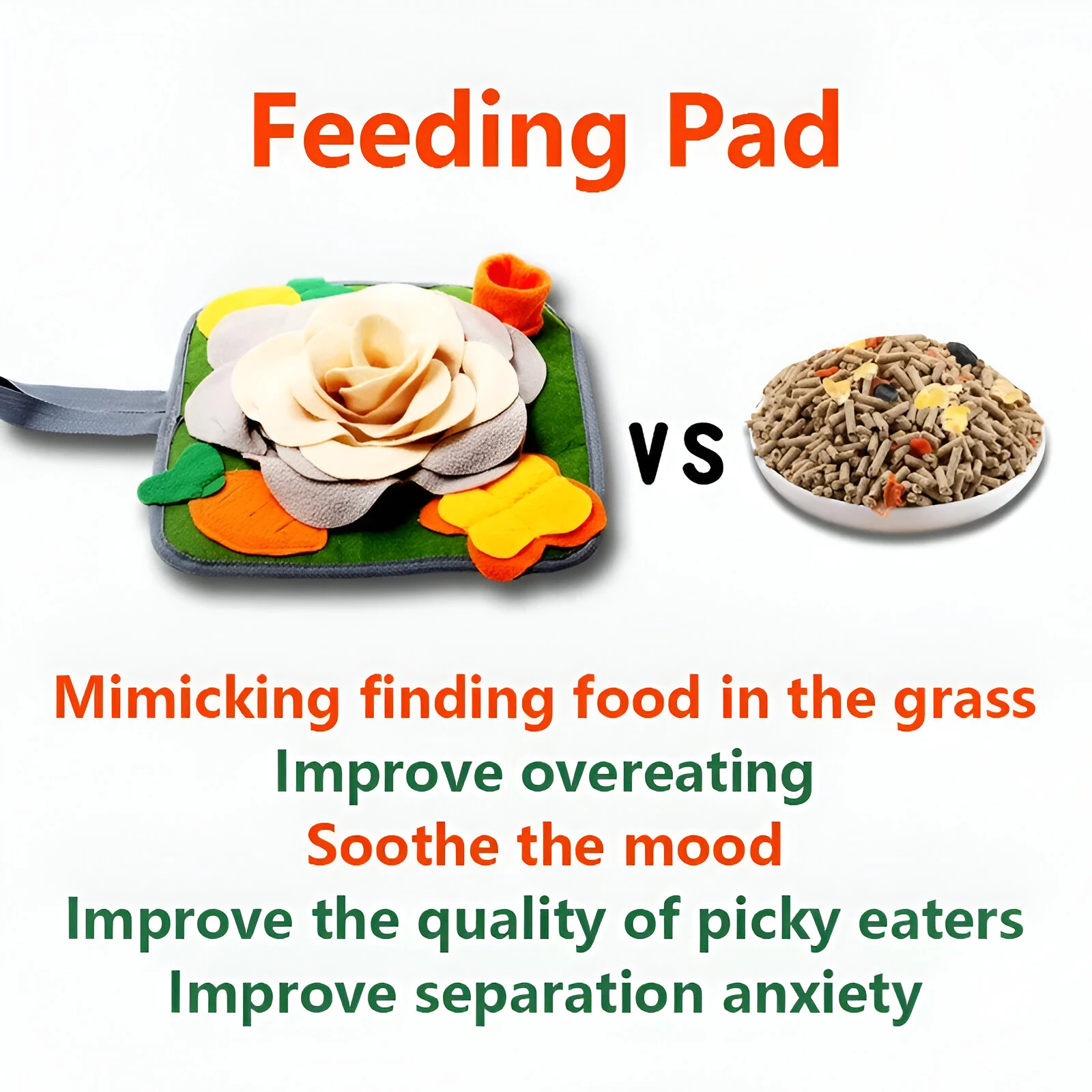 Pet Sniffing & Foraging Mat for Small Animals – Interactive Training Toy - Image 3