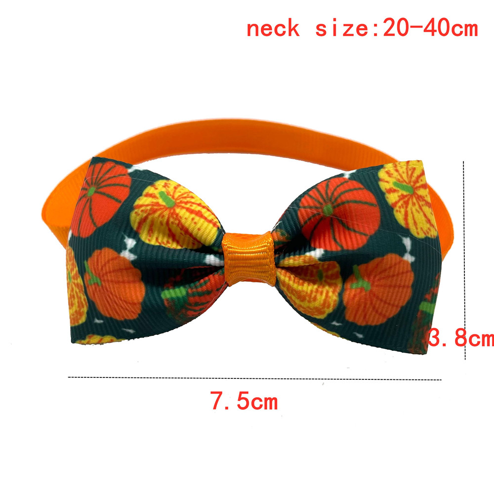 50 Thanksgiving Puppy Dog Bow Ties - Adorable Pet Accessories - Image 5