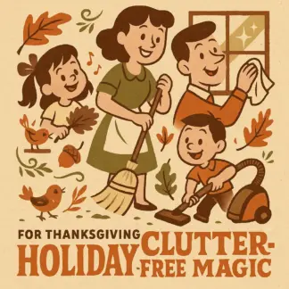 Holiday Clutter-Free Magic | How to Declutter Before the Holiday Rush | Minimalist Holiday Guide, Festive Organization eBook, Digital Decluttering Checklist