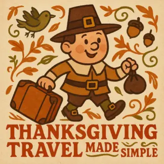Thanksgiving Travel Made Simple – Printable Travel Checklist for Stress-Free Holiday Trips | Thanksgiving Travel Ideas & Packing Guide