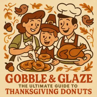 Gobble & Glaze: The Ultimate Guide to Thanksgiving Donuts | Digital Download eBook for Fall Baking, Holiday Dessert Ideas & The Best Way to Prepare Thanksgiving Donuts