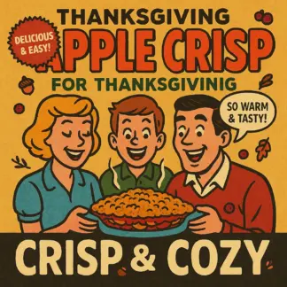 Crisp & Cozy: Your Ultimate Gluten-Free Apple Crisp for Thanksgiving | Digital Recipe Guide | Gluten-Free Baking eBook | Perfect Gluten-Free Apple Crisp Recipe for Thanksgiving Dessert