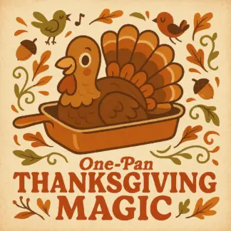 One-Pan Thanksgiving Magic | Easy One-Pan Thanksgiving Main Dish Recipes Guide | Stress-Free Holiday Cooking eBook | Simple, Flavorful, AI-Assisted Meal Planning