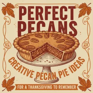 Perfect Pecans: Creative Pecan Pie Ideas for a Thanksgiving to Remember | Thanksgiving eBook | Holiday Baking Guide | Digital Download | Pecan Pie Recipe Book | AI Recipe Inspiration | Festive Dessert Ideas