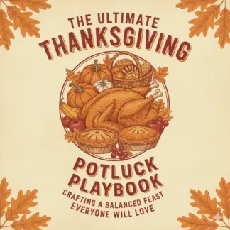 The Ultimate Thanksgiving Potluck Playbook: Crafting a Balanced Feast Everyone Will Love - eBook & Guide