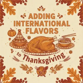 Adding International Flavors to Thanksgiving: A Fun & Memorable Thanksgiving Menu Guide with International Twists