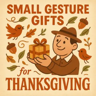 Small Gesture Gifts Checklist for Thanksgiving | Printable Digital Download | Easy DIY Gift Ideas & Thoughtful Gratitude Tokens