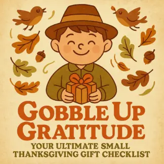 Gobble Up Gratitude: Your Ultimate Small Thanksgiving Gift Checklist | Thoughtful & Easy Small Thanksgiving Gift Ideas for Friends, Family & Coworkers
